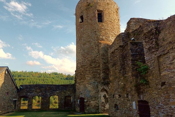 Le chateau de Reuland.